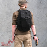 Tactical 7 Pocket MOLLE Backpack - Black