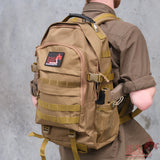20L 2 Pocket Tactical Backpack - Tan