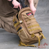 20L 2 Pocket Tactical Backpack - Tan