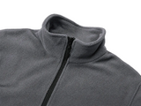Fleece Full-Zip Jacket - Gray
