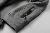 Fleece Full-Zip Jacket - Gray