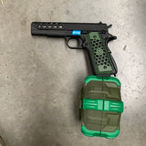 WE Green Hex Cut with Green Drum Mag
