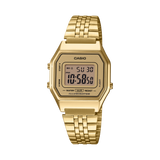 Casio LA680WGA-9D Ladies Vintage Digital Watch, Gold