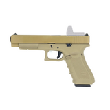 WE Glock 34 Gen 4 MOS GBB Pistol - Tan