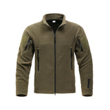 Fleece Full-Zip Jacket - OD Green