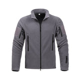 Fleece Full-Zip Jacket - Gray