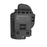 Omitac Glock 19 Retention Holster Level 2 With Quick Dual Release Belt Clip