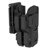 Omitac Universal Polymer Holster Level 2 Retention With Quick Dual Release Belt Clip