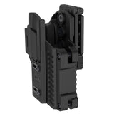 Omitac Universal Polymer Holster Level 2 Retention With Quick Dual Release Belt Clip