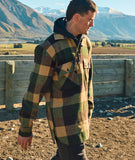 Swanndri Men's Ranger Wool Zip Front Bushshirt Checkamo