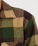Swanndri Men's Ranger Wool Zip Front Bushshirt Checkamo