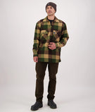 Swanndri Men's Ranger Wool Zip Front Bushshirt Checkamo