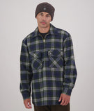 Swanndri Men's Ranger Wool Zip Front Bushshirt Thornton Check