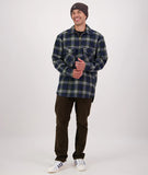 Swanndri Men's Ranger Wool Zip Front Bushshirt Thornton Check