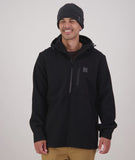 Swanndri Men's Reidston Windproof Wool Anorak Black