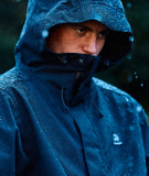Swanndri Men's Shearwater15 Rain Jacket Black