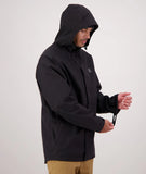 Swanndri Men's Shearwater15 Rain Jacket Black