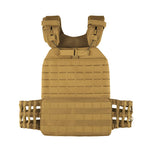 Tactical vest plate carrier Training vest Molle - Tan