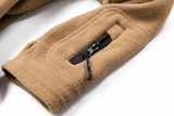 Fleece Full-Zip Jacket - Tan