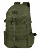 Tri Zip Tactical Molle Backpack-OD Green