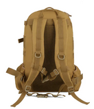 Tri Zip Tactical Molle Backpack-TAN