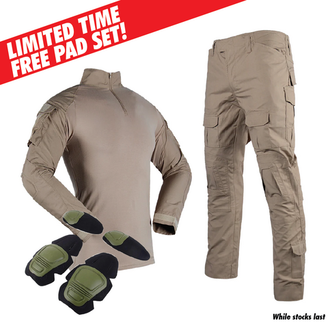 Airsoft BDU Gen3 Combat Uniform - Tan
