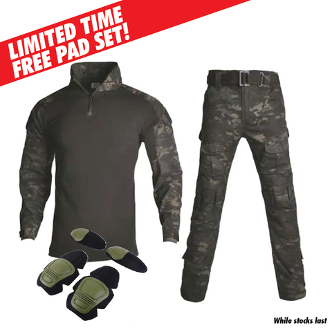 Airsoft BDU Gen3 Combat Uniform - Dark Multicam