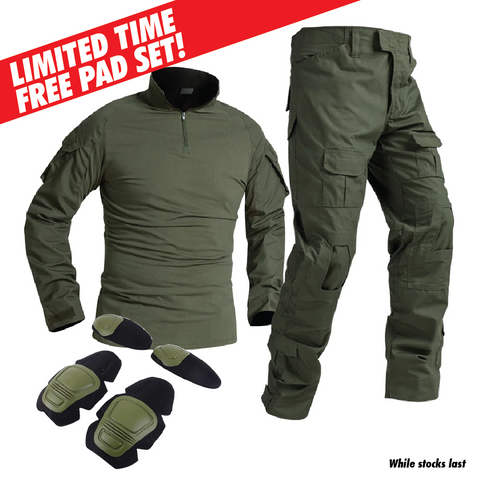 Airsoft BDU Gen3 Combat Uniform - OD Green