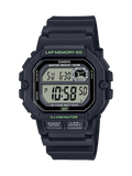 Casio WS1400H-1A Running Digital Watch, 60-Lap Memory
