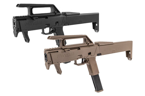 AceTech x Poseidon FMG9 SMG GBB + Agent Tracer unit  - Tan