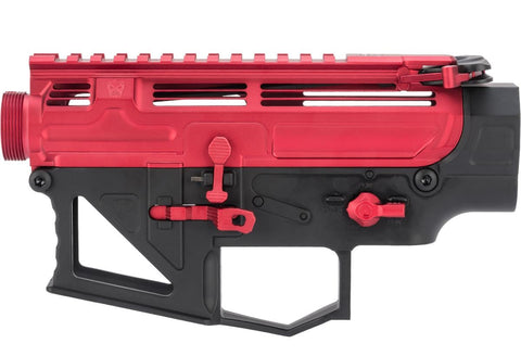 APS FULL METAL M4 PER LIGHTWEIGHT RECEIVER M4 AEG - RED / BLACK