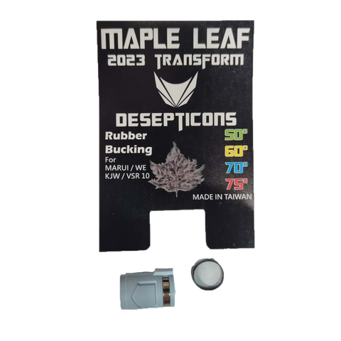 Maple Leaf 2023 Decepticons Hop Up rubber bucking VSR & GBB 70°
