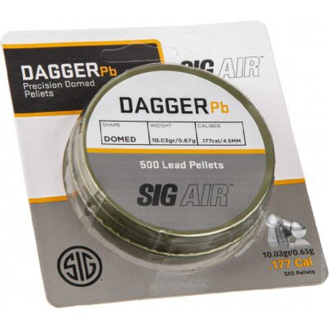 Sig Sauer Dagger .177 Precision Domed Pellets
