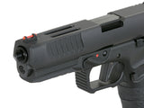 APS shark Semi/Full auto Green gas Pistol - Black