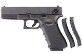 WE - Glock 18C Gen 4 Gas Blow Back Pistol - Black