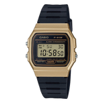 CASIO DIGITAL SQUARE FACE, GOLD F91WM-9A