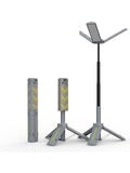Telescopic LED camping lantern with tripod stand