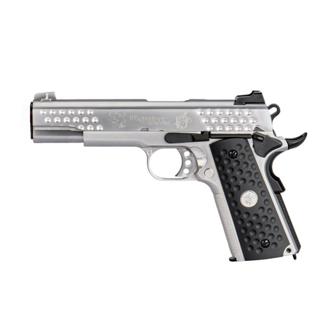 WE 1911 Night Hawk Full Metal GBB Pistol Full KAC Marking - Silver