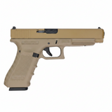 WE Glock 34 Gen 4 MOS GBB Pistol - Tan