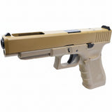 WE Glock 34 Gen 4 MOS GBB Pistol - Tan