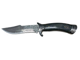 Damascus pattern Hunting Knife (SLIGHTLY RUSTY)