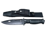 M9-style tactical survival Knife (SLIGHTLY RUSTY)