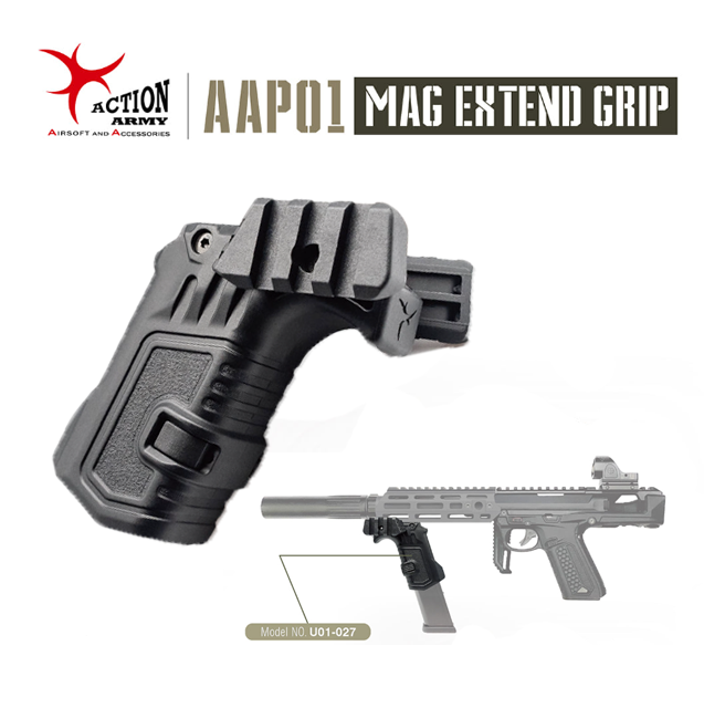 Action Army pistol AAP01 Mag Extend Grip – Unlimited Airsoft Shop
