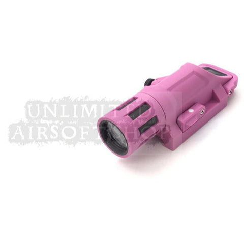 Airsoft Torch flashlight WML Rail Pink