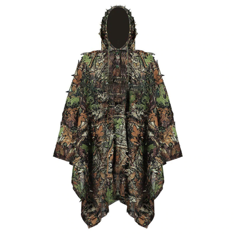 Tactical  Woodland Camouflage Airsoft Ghillie Suit