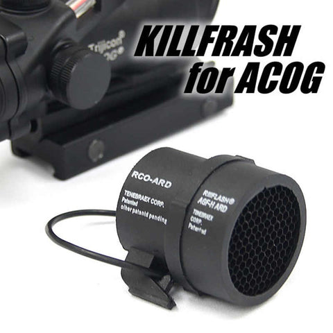 Tactical ACOG Scope Killflash Cover Lens Protector Airsoft