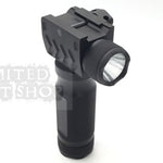 Airsoft Tactical Grip Torch Flashlight - Black