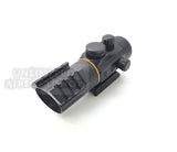 Airsoft red dot sight Scope with two rail Black