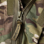 Windproof Camo Jacket Tactical Jacket - Black