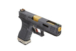 WE - Glock 17 T1  Gas Blow Back Pistol - Black